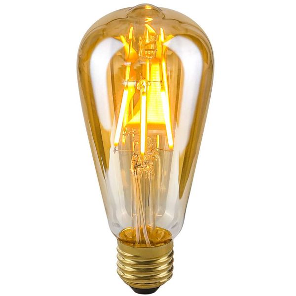 Industrialna ŻARÓWKA retro LDS-ST64-A ST64 Italux LED ST64 E27 edison 4W 400lm 230V 2200K biała ciepła zdjęcie 1