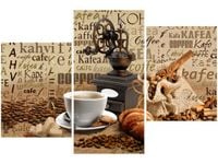 OBRAZ FRAGRANT COFFEE KAWA PRZYPRAWY KORZENNE MŁYNEK