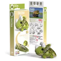 Eko układanka 3D. Dinozaur Tricera Eugy