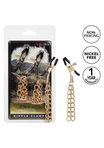 ride em denim nipple clamps gold na Arena.pl