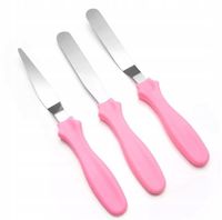 ŁOPATKA SZPATUŁA DEKORATOR CIASTA TORT ZESTAW 3szt