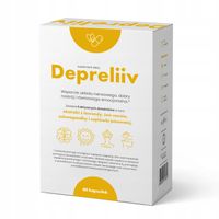 Depreliiv STRES NASTRÓJ PAMIĘĆ ashwagandha żeń-szeń soplówka tryptofan