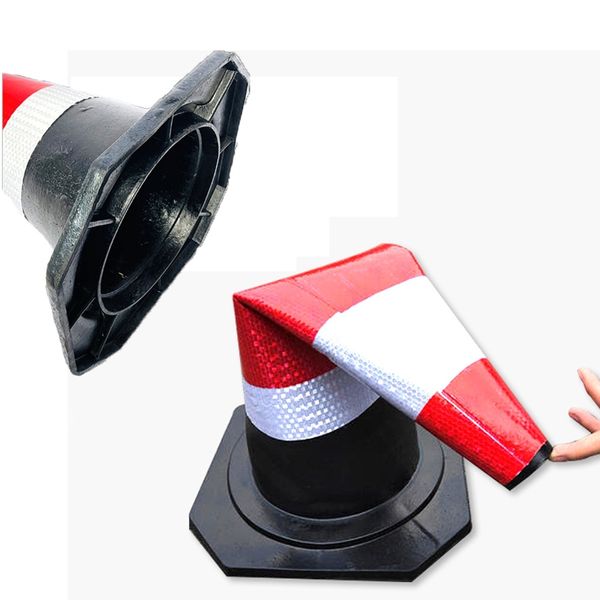 PACHOŁEK DROGOWY OSTRZEGAWCZY MIĘKKI ODBLASK SŁUPEK SKŁADANY ODBLASKOWY 57 zdjęcie 9