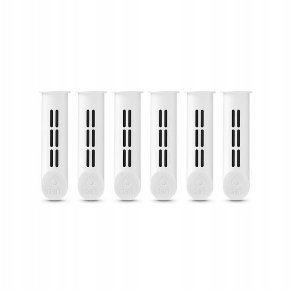 6 filtrów do butelki Dafi SOFT i SOLID białe zdjęcie 1