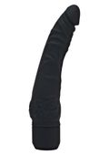 wibrator silikonowy realistyczny toyjoy slim czarny 21 cm