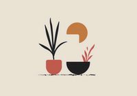 Plakat 29,7x21cm Domowy Ogród