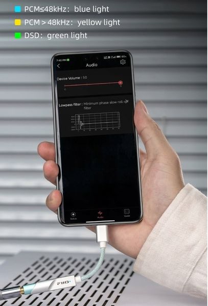 FiiO KA11 lt black FIIO MOBILNY DAC + WZMACNIACZ SŁUCHAWKOWY - LIGHTNING zdjęcie 3