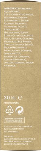 ZIAJA NATURALNIE NAWILŻAMY AKTYWNE SERUM DO TWARZY WITAMINA C.B3 30 ML na Arena.pl