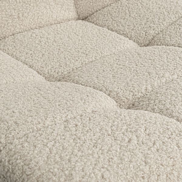 Krzesło boucle DENVER teddy beżowe zdjęcie 9