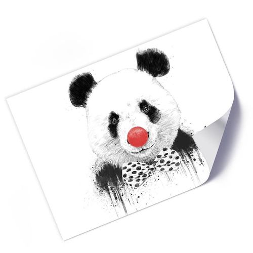 Plakat, Clown miś panda 60x40 na Arena.pl
