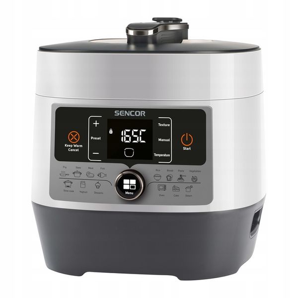 Multicooker szybkowar elektryczny 1000W 5,7L 14 PROGRAMÓW Sencor SPR 3600WH zdjęcie 10