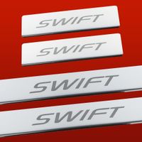 Listwa progowa SUZUKI SWIFT MK4 Stal nierdzewna 304 połysk 4szt