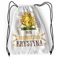 Plecak Sportowy Szkolny Dla Krystyny Córki Dziecka Z Nadrukiem Ze Zdjęciem