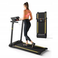 2 x UREVO Składana Domowa Elektryczna Bieżnia Treningowa 10 km/h do 100 kg