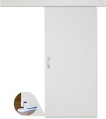 DRZWI PRZESUWNE BIAŁE 90 x 210 cm WYSYŁKA CAŁY ZESTAW