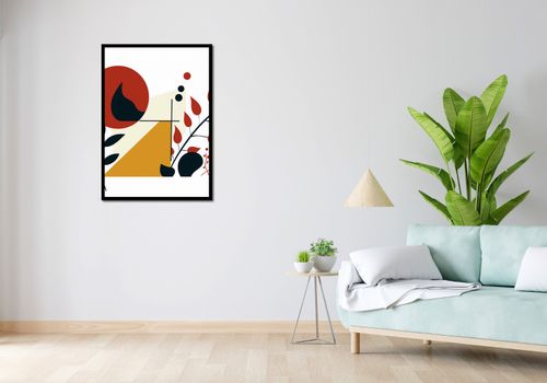 Plakat 67,5x95cm Ogień i Flora na Arena.pl