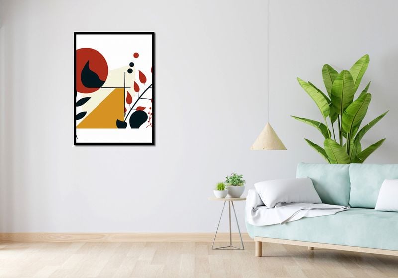 Plakat 67,5x95cm Ogień i Flora zdjęcie 4