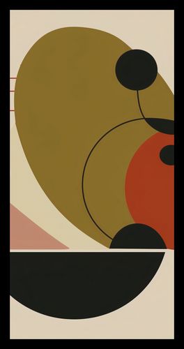 Plakat 50x100cm Geometryczny Balans na Arena.pl