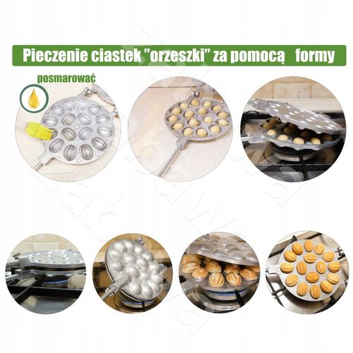 FORMA ROBOT MASZYNKA OPIEKACZ DO CIASTEK ORZESZKÓW NA ORZESZKI 16szt 70 na Arena.pl