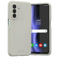 etui mercury silicone do samsung galaxy  a26 kamienny