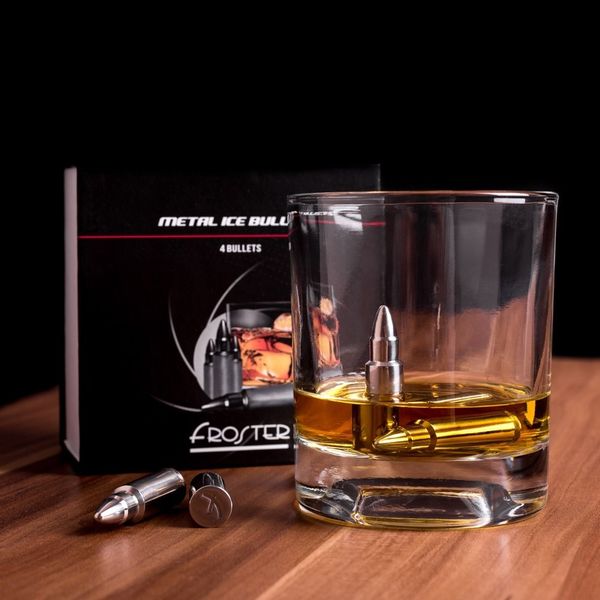 Metalowe Pociski do Drinków - Srebrne zdjęcie 5