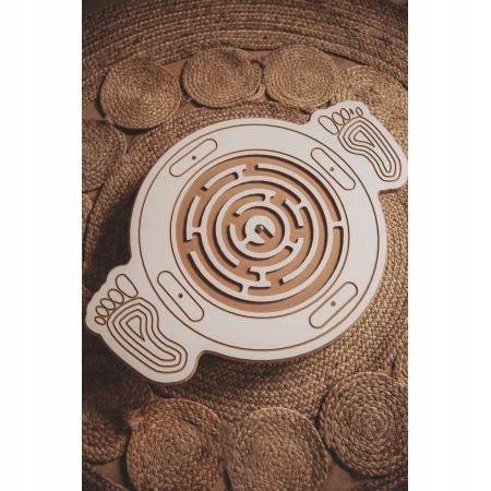 Dysk Balansowania dla dzieci balansujący DREWNIANY CERTYFIKOWANY na Arena.pl