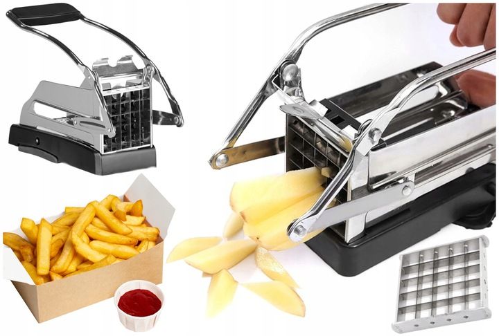 MASZYNKA DO KROJENIA FRYTEK KRAJARKA DO FRYTEK 3w1 zdjęcie 1