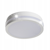 PLAFON LAMPA SUFITOWA KANLUX BENO 38778 12-18W CCT-O W IP65 BIAŁY