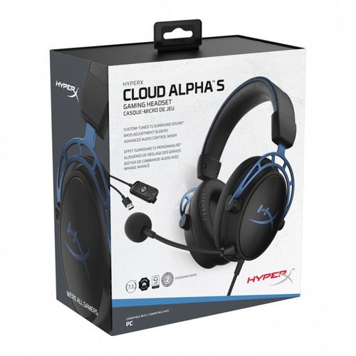 Słuchawki Cloud Alpha S Blue na Arena.pl