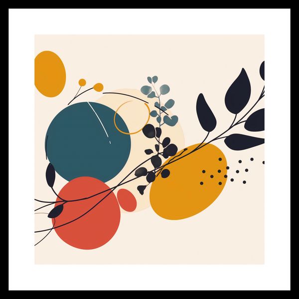 Plakat 40x40cm Kolaż Przyrody zdjęcie 3