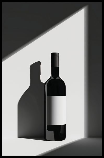 Plakat 53x81cm Butla Wina zdjęcie 2