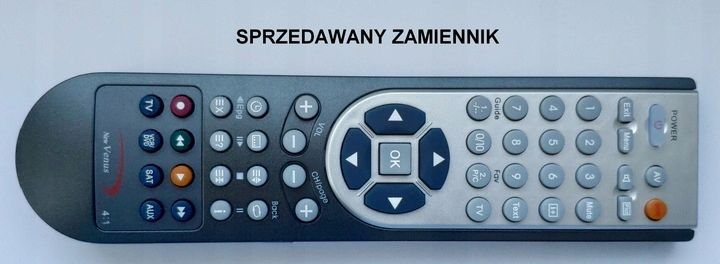 PILOT DEKODER KABLÓWKA NETIA N5200 N7700 ZAMIENNIK zdjęcie 3