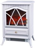 Kominek elektryczny 1800W z efektem płomienia