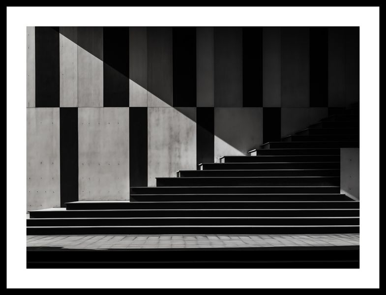 Plakat 55x40cm Geometria w Architekturze zdjęcie 3