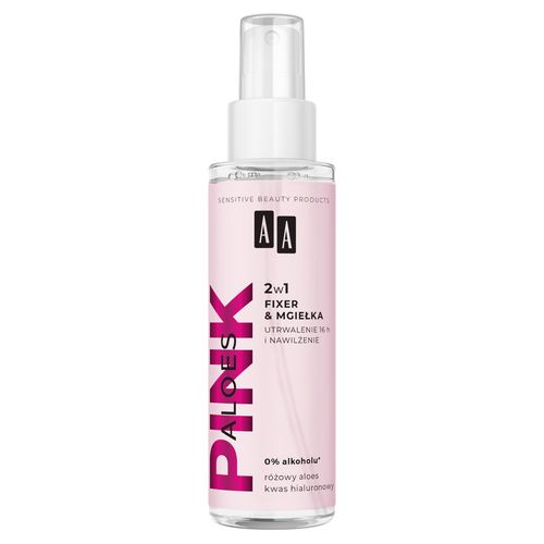 AA Pink Aloes Make-up spray 2w1 utrwalający 100ml na Arena.pl
