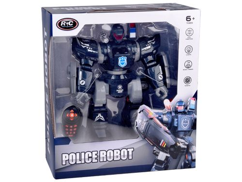 ZABAWKA  ROBOT POLICYJNY Z FUNKCJAMI RUCHOWYMI I ŚWIETLNYMI na Arena.pl