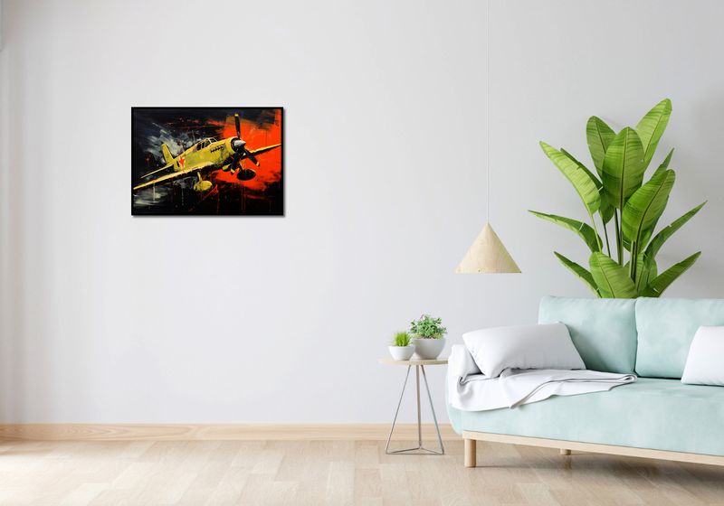 Plakat 70x50cm Barwny Przelot zdjęcie 4