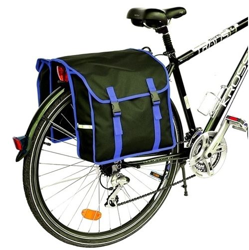 SAKWA NA BAGAŻNIK ROWEROWY, TORBA ROWEROWA 2x15L na Arena.pl