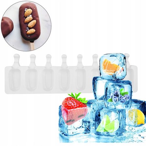 Forma silikonowa do lodów 8GN mała na Arena.pl