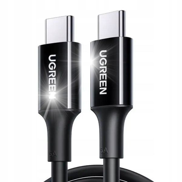 Kabel niktrade USB typ C - USB typ C 2 m czarny zdjęcie 2