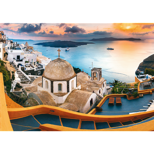 Puzzle 1000 Bajkowe Santorini na Arena.pl