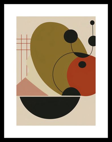 Plakat 40x55cm Geometryczny Balans na Arena.pl