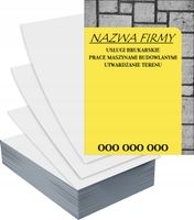 Ulotki A4 100 szt reklamowe firmowe duży wybór USŁUGI BRUKARSKIE