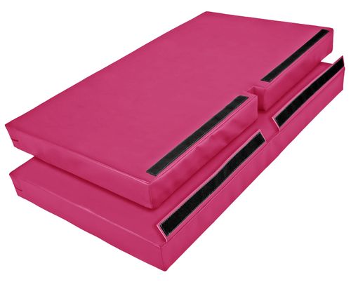 Materac Pole Dance UNDERFIT 130 x 120 x 10 cm miękki różowy na Arena.pl