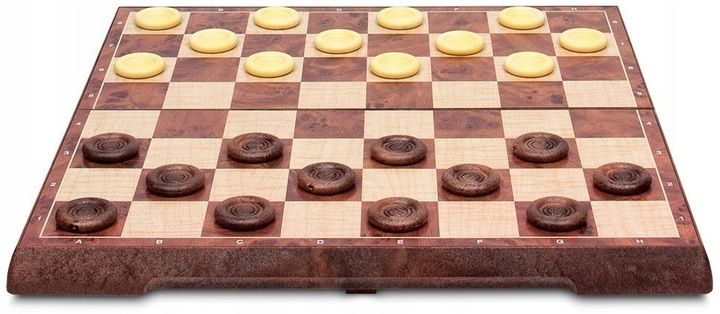 SZACHY WARCABY MAGNETYCZNE KLASYCZNE 2W1 GRA LOGICZNA zdjęcie 4