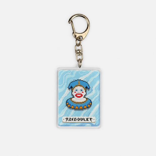 Triboulet | 4 cm | Plastic | Gaming Keychain | Balatro na Arena.pl