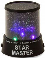 GWIAZDY KOSMICZNY PROJEKTOR USB LAMPKA NOCNA