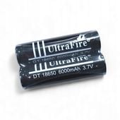 2 akumulatorki 18650 6000mAh 3,7V z ładowarką