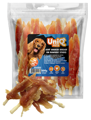 Przysmak dla psa z kurczak 500g Przekąska dla psa filet z piersi kurczaka na Arena.pl