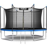 Trampolina ogrodowa 12ft/374cm z siatką wewnętrzną i drabinką Neo-Sport
